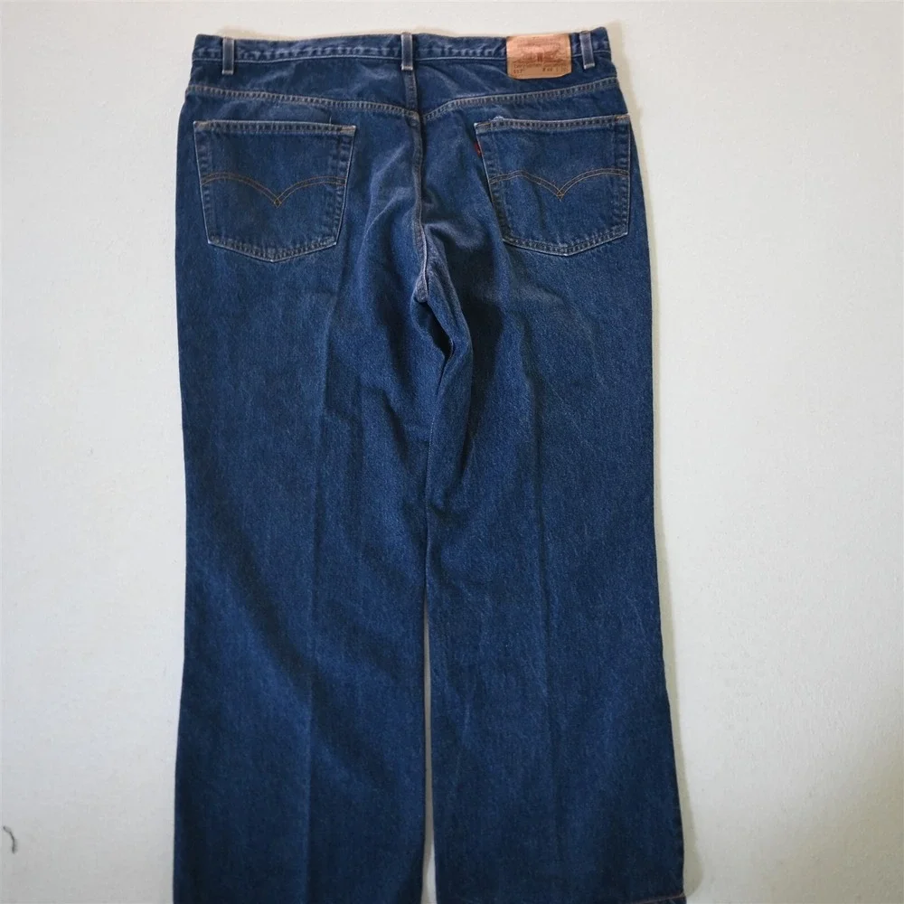 Levi's 44x30‎ 517 Bootcut Vtg Dark 100% Cotton Denim Mens Jeans